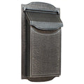 Silver Contemporary Vertical Mailbox Y972