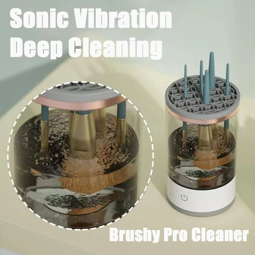 Electric Makeup Brush Cleaner Black P6114
