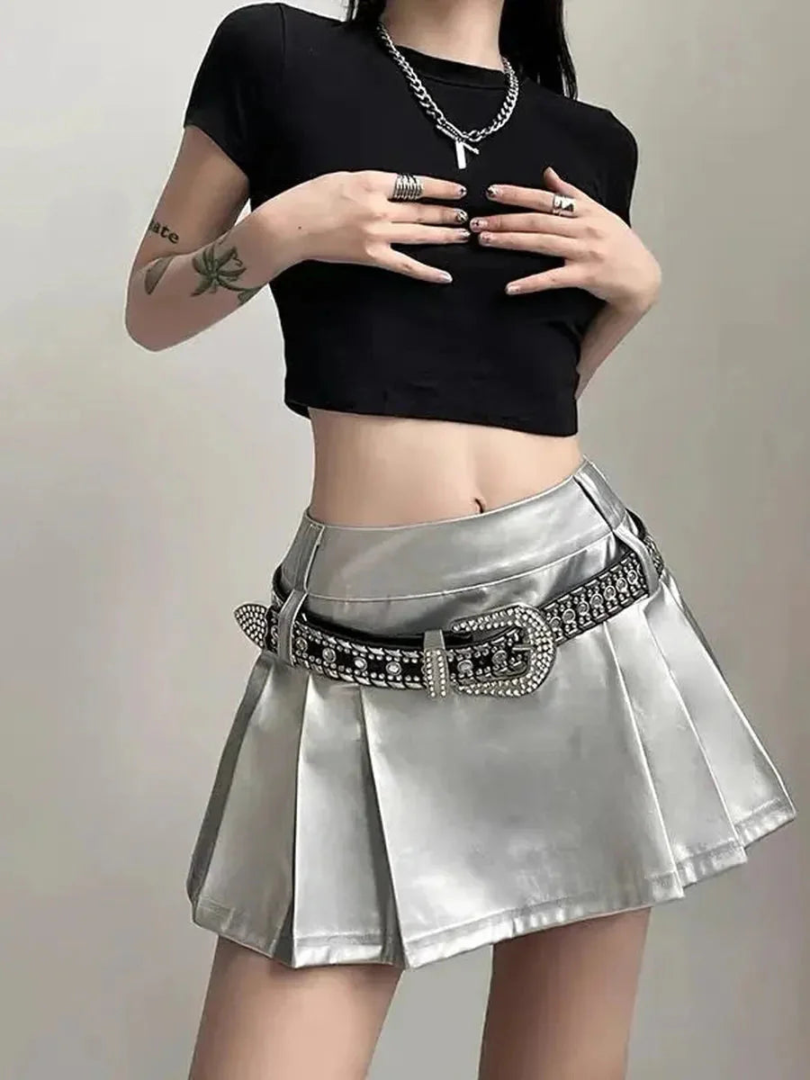 Pleated Skirt T969