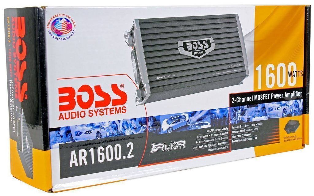 2-Channel Car Amplifier 1600W S91379