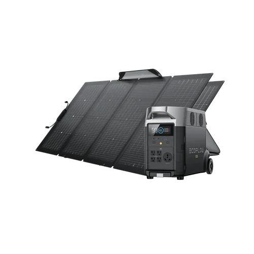 Portable Power Station and 2 Bifacial Solar Panels R919621
