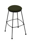 25 inch Stationary Counter Stool with Black Wrinkle Finish W841057