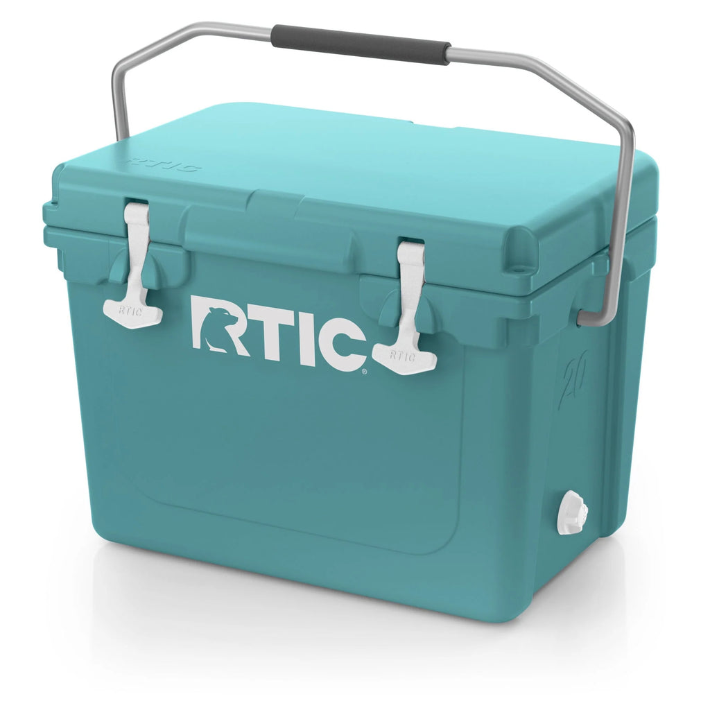 White 20 QT Rotomolded Hard-Sided Ice Chest Cooler K7348