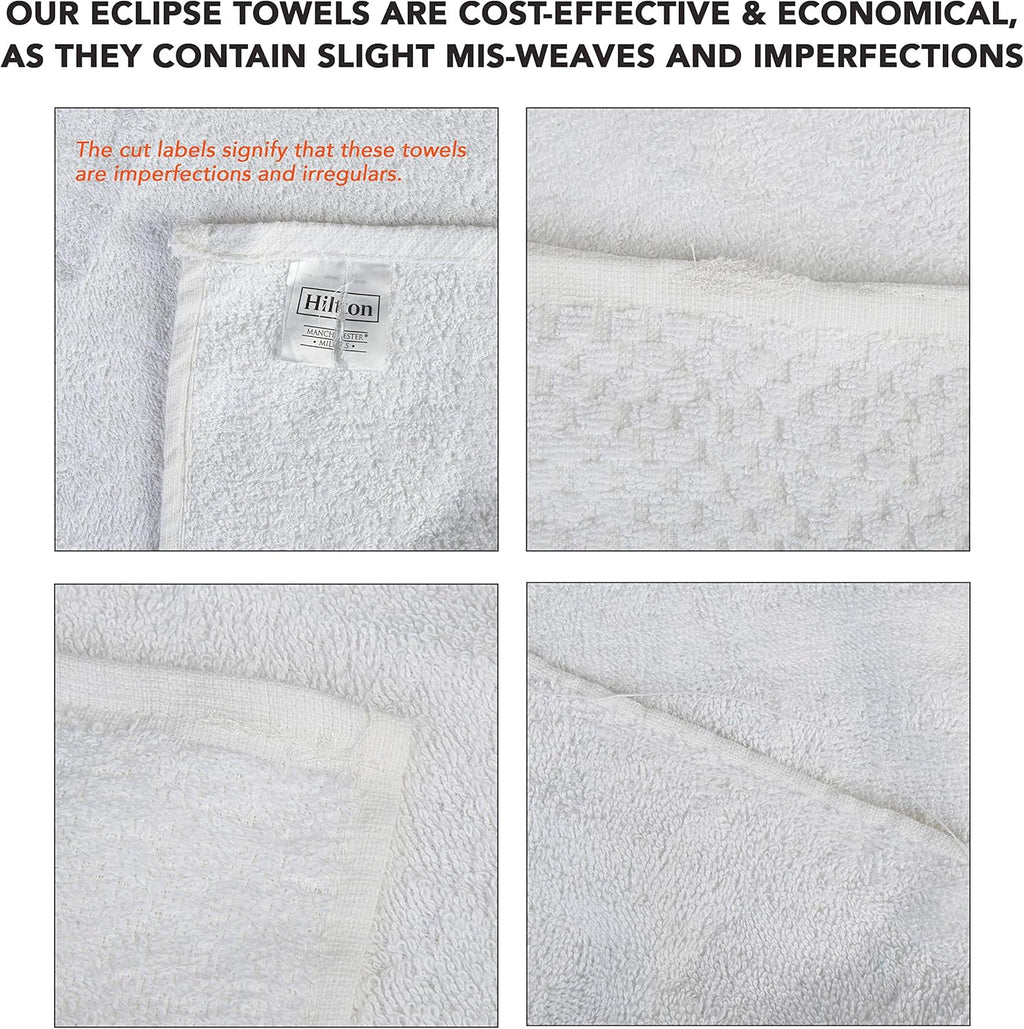 White Hand Towels Bulk Case Pack of 120 S618