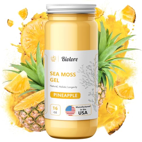 Sea Moss Gel Pineapple 16Oz K91958