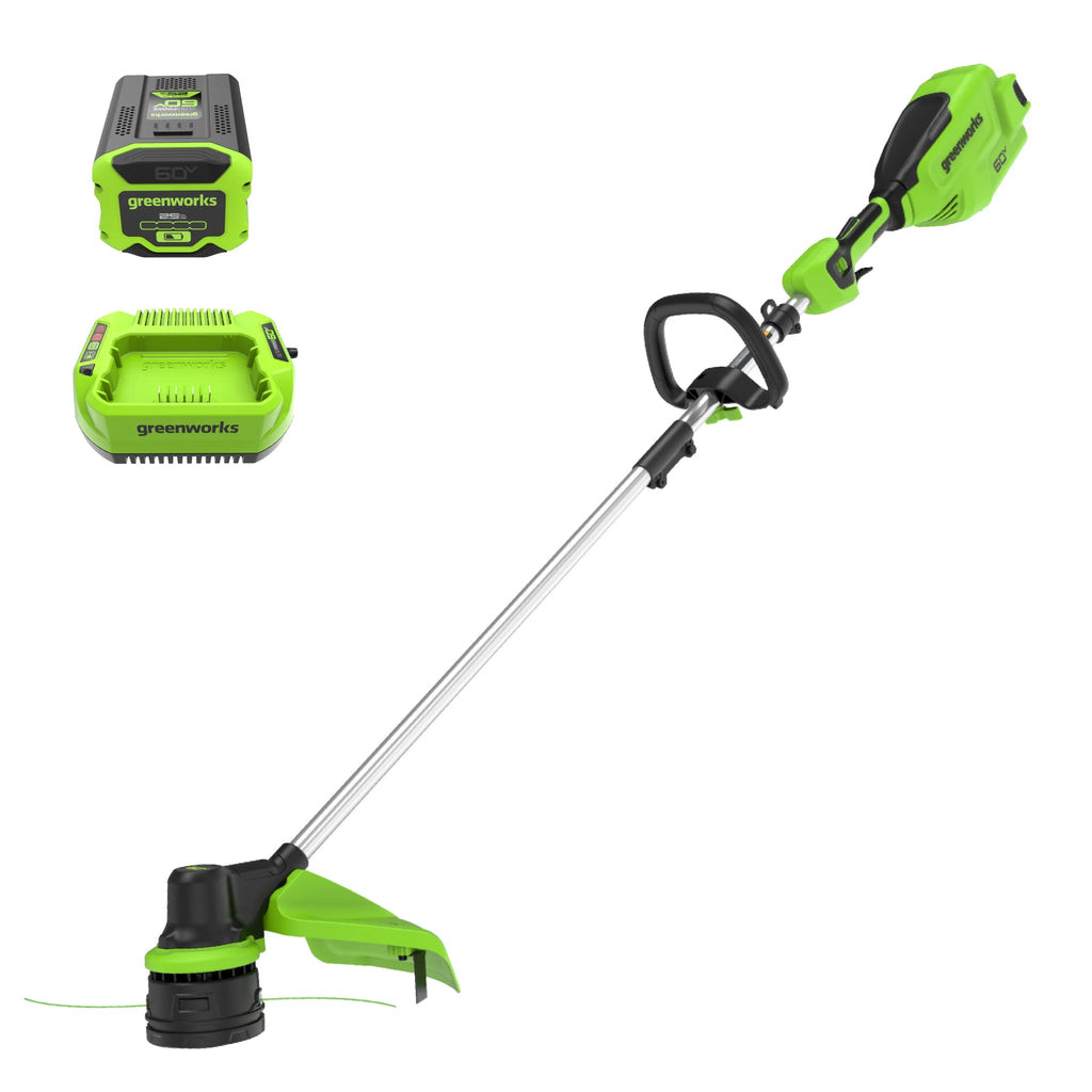 60V 16" Front Mount String Trimmer with 2.5Ah Battery & Charger B660924