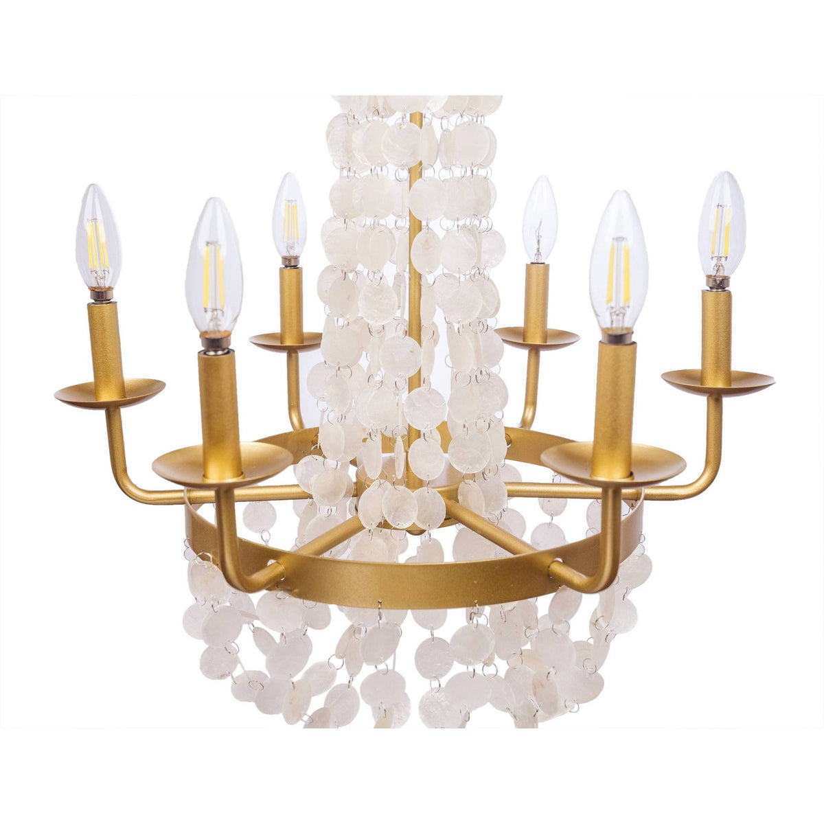 6 Arm Candelabra Chandelier Y359