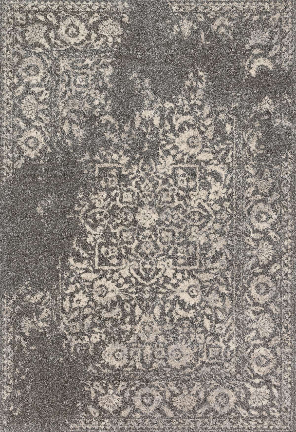 Charcoal Ivory Rug L874