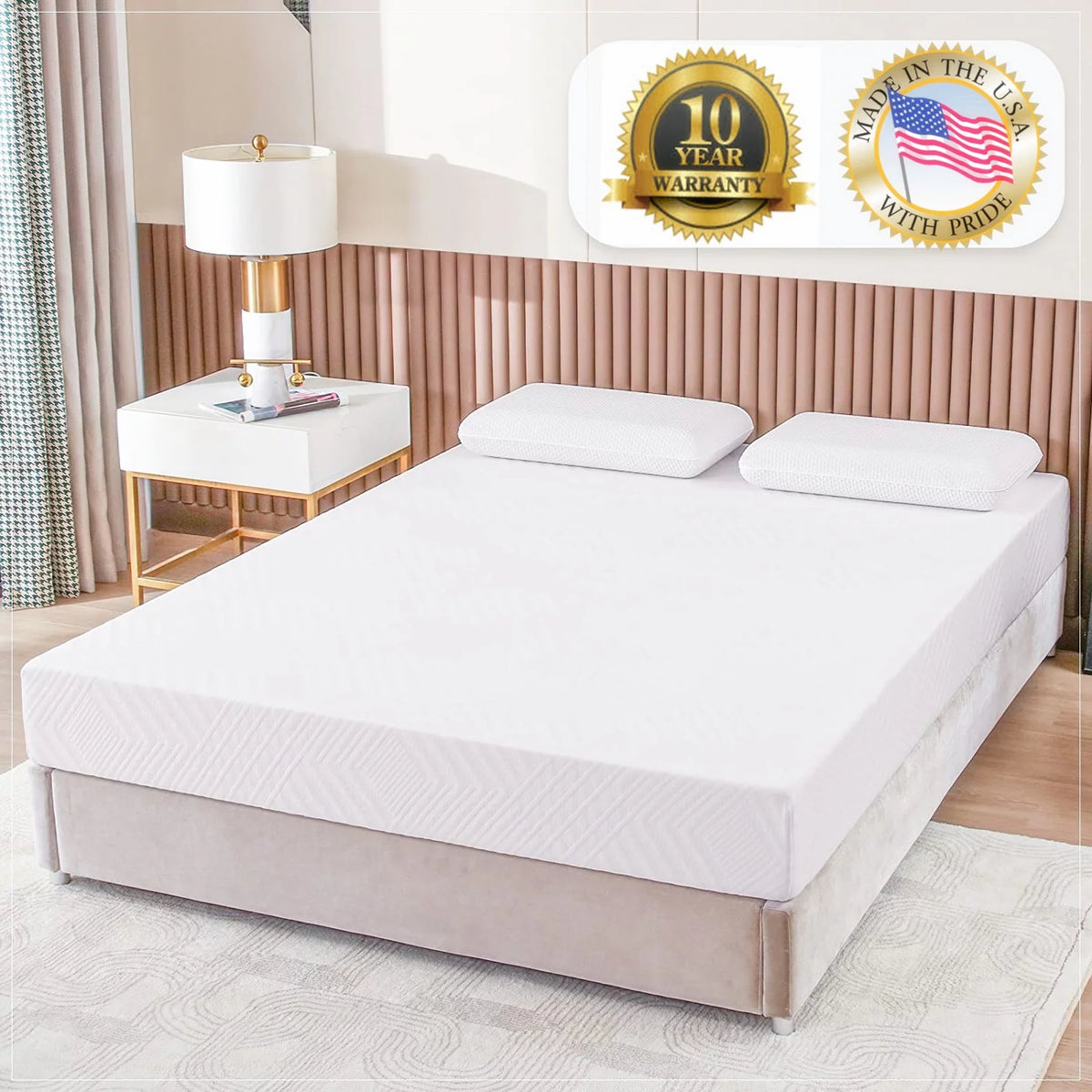 Twin Size 6 Memory Foam Mattress O803