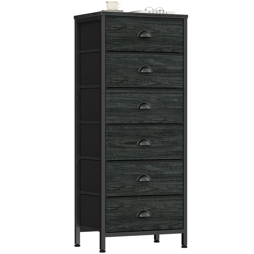 5 Drawer Dresser Fabric Bin Storage Organizer Y330