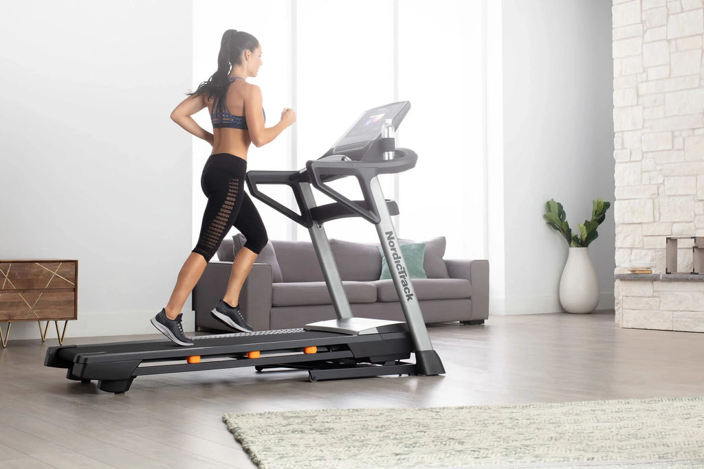 Treadmill with 7” Tilting Touchscreen E334