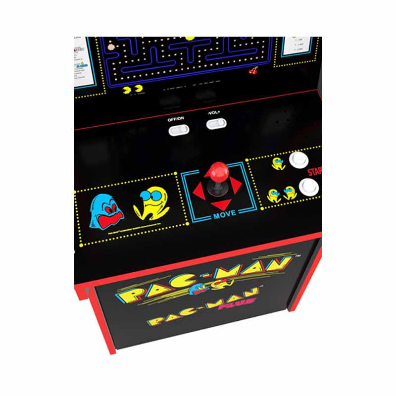 Pac-Man Arcade Cabinet with Riser S9380