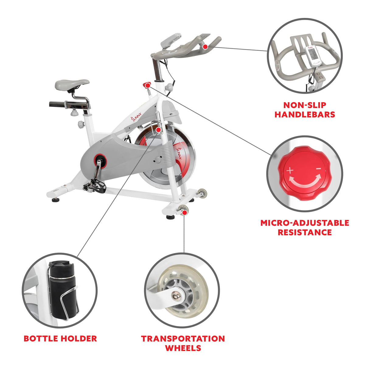 Indoor Stationary Cycling Exercise Bike Q215993