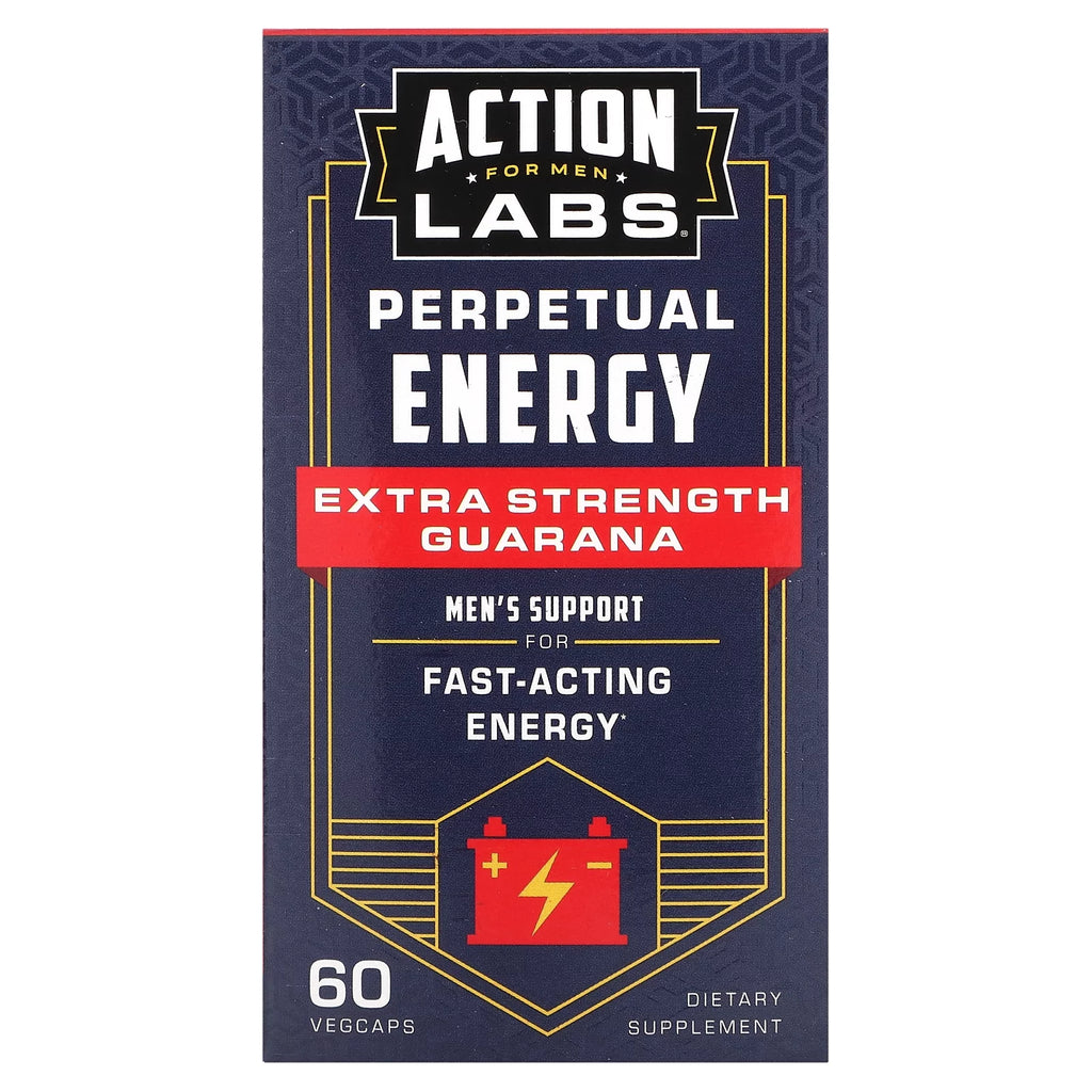 Extra Strength Guarana 60 VegCaps L369676