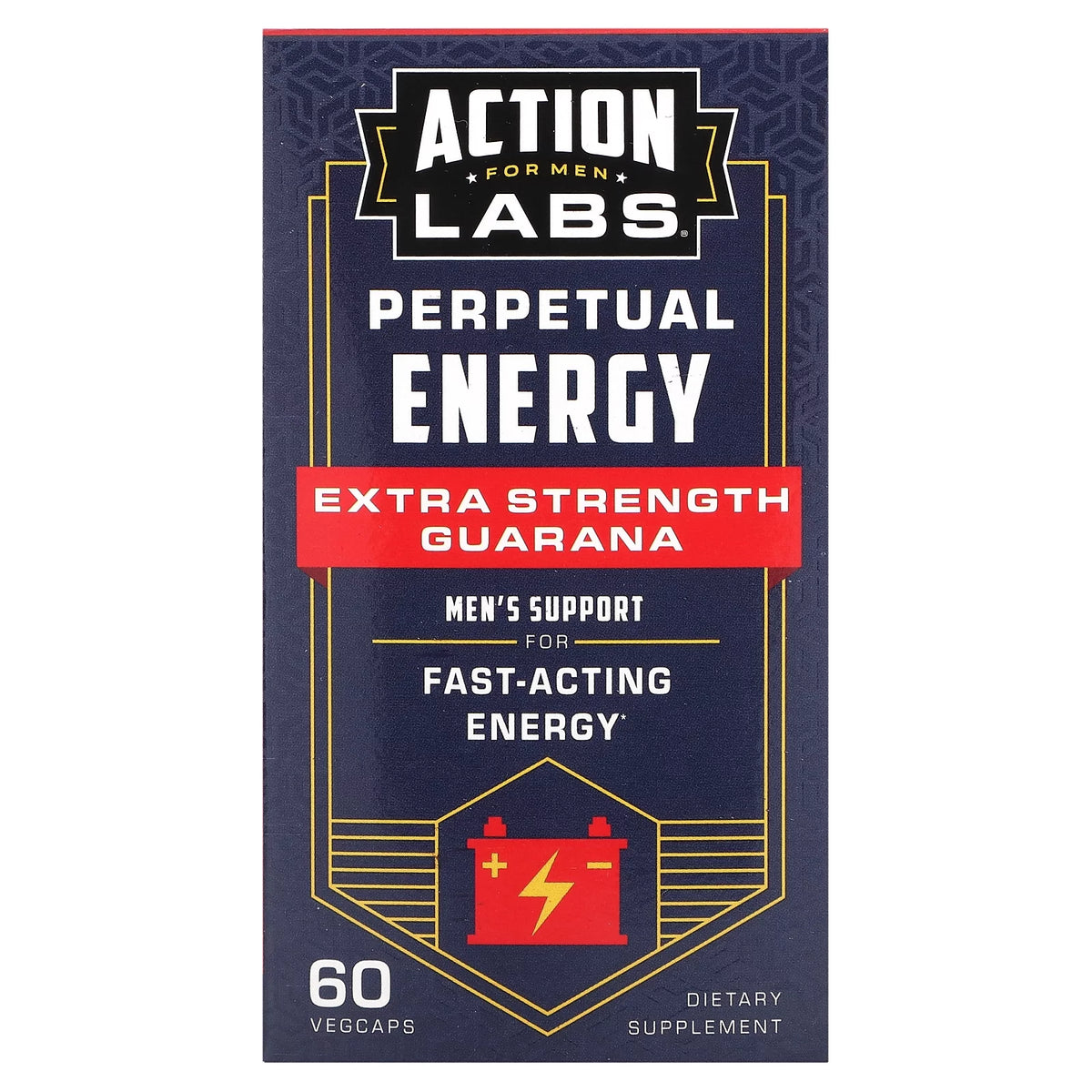 Extra Strength Guarana 60 VegCaps L369676