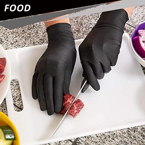 Nitrile Gloves, 4mil-100 Count, Latex Free Disposable Gloves N88627