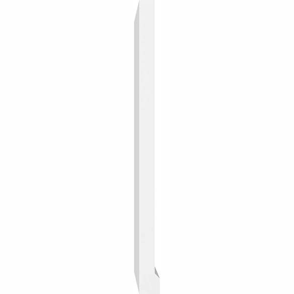 Vertical Surface Mount PVC Gable Vent O934