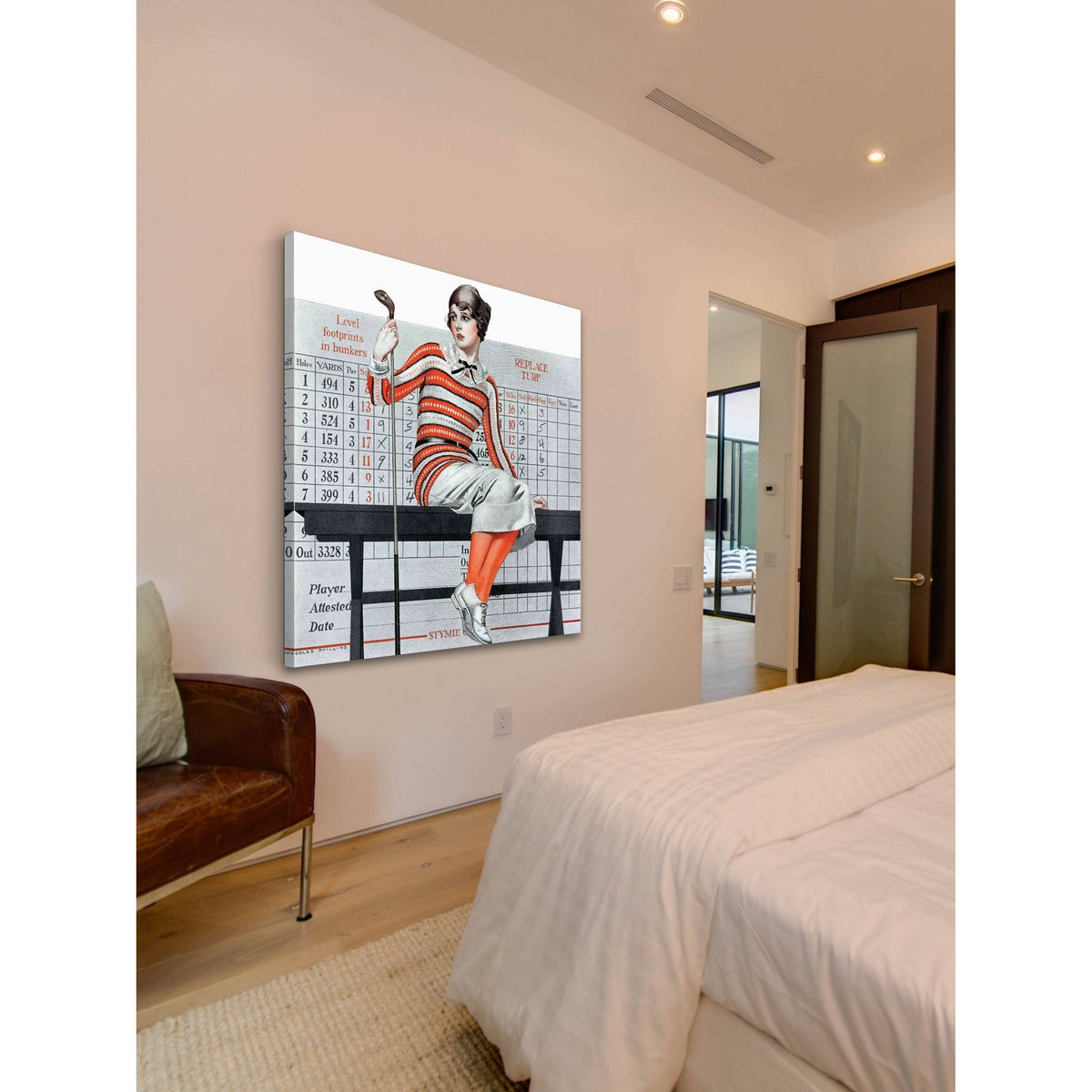 Painting Print on Canvas 40 x 40 Z538