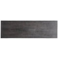 Solid Wood Live Edge Table Top with Antique Slate Gray Finish F3072