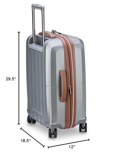Navy Expandable Hardside Carry-on 21 Inch Luggage with Spinner Wheels B77325