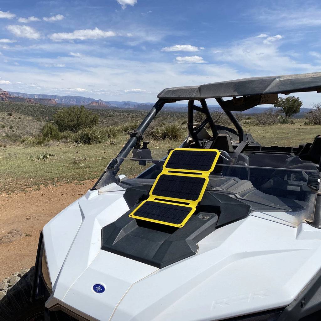 25W Portable Solar Panel Charger Kit USB-A & USB-C V99481