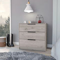 Light Gray 3 Drawer Dresser O5421