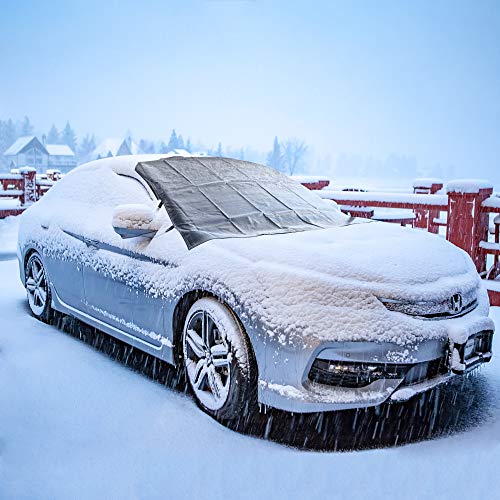 Windshield Cover for Ice and Snow 700D Marine Waterproof Fabric Q7109
