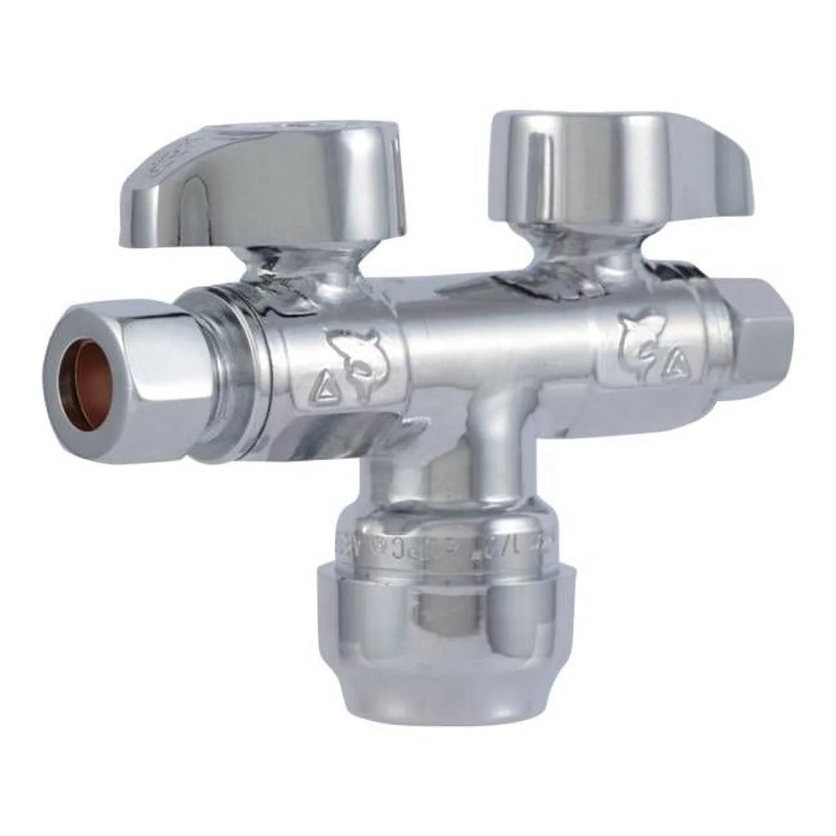 0.5 x 0.375 x 0.75 in. Dual Stop Valve N50462