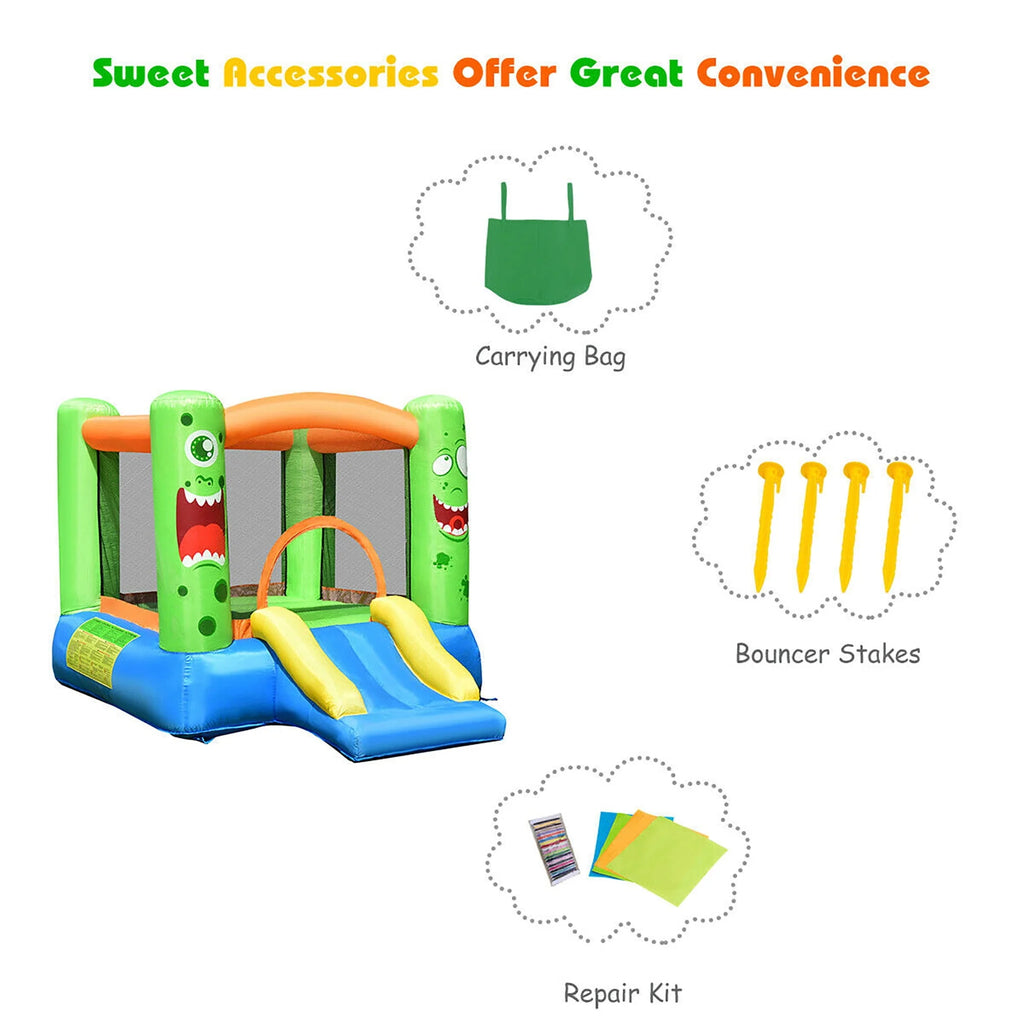 Inflatable Bounce House with Slide T758434
