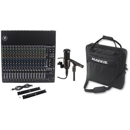 16-channel Mixer with Travel Bag and Recording Mics K585