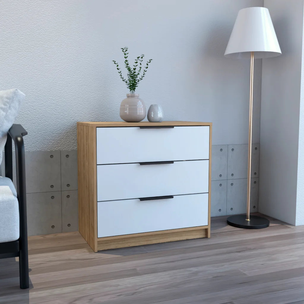Light Gray 3 Drawer Dresser O5421