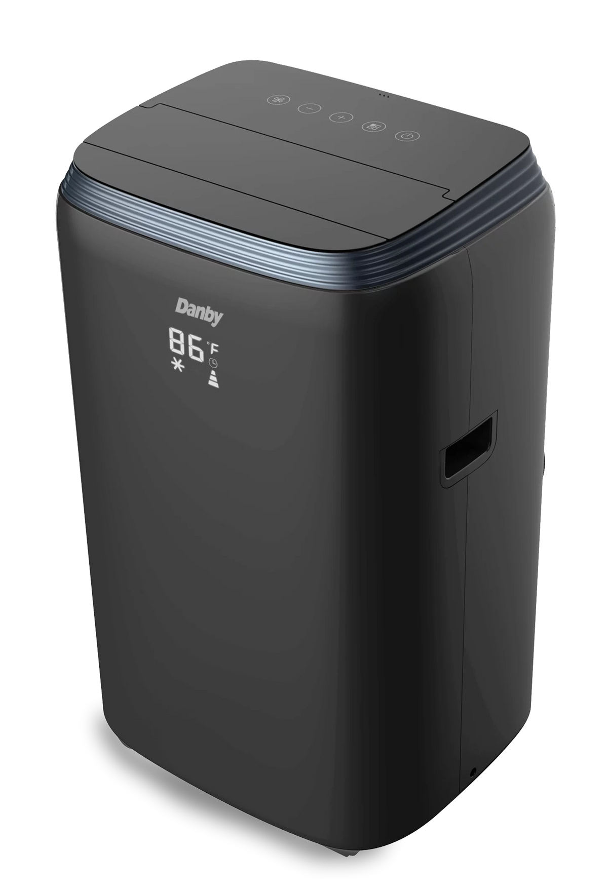 Black 12,500 BTU Portable AC E69743