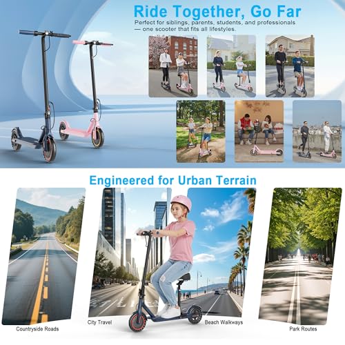 Folding Electric Scooter with Seat and 350W Motor X84662