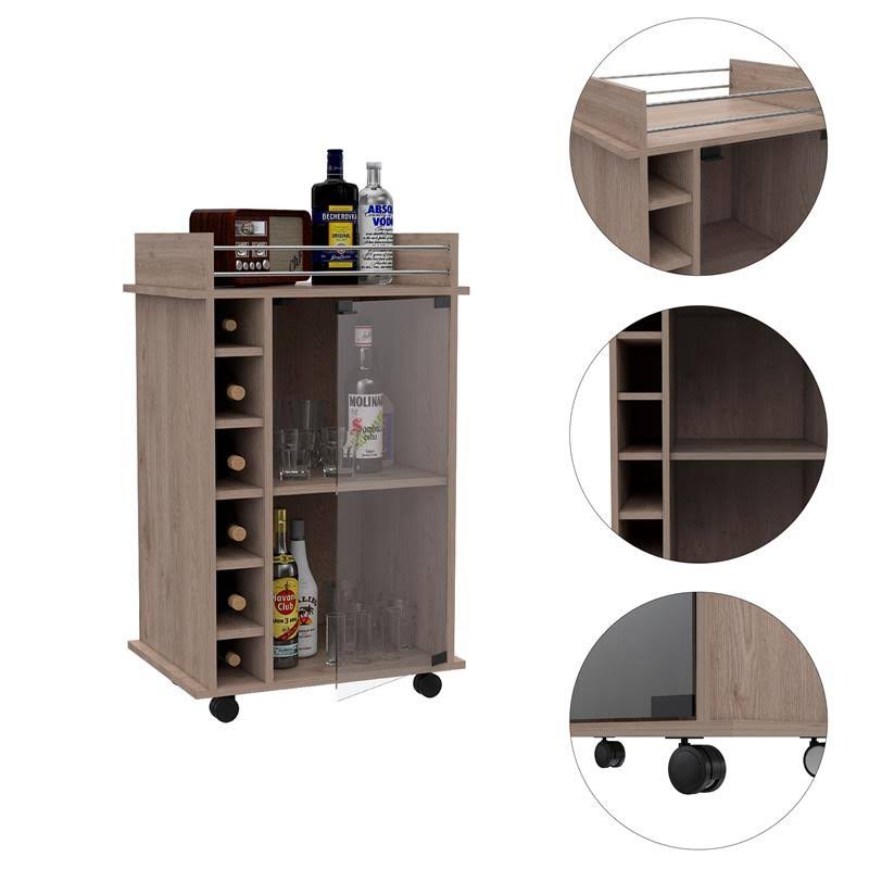 Glass Door Bar Cart G849779