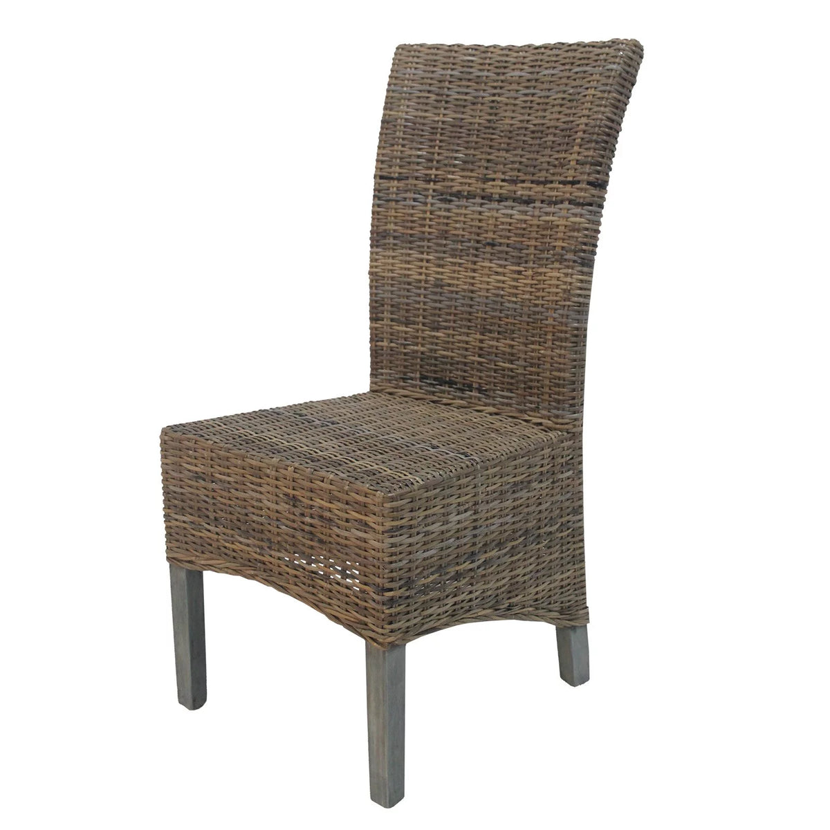 Rustic Gray Coastal Chair C377