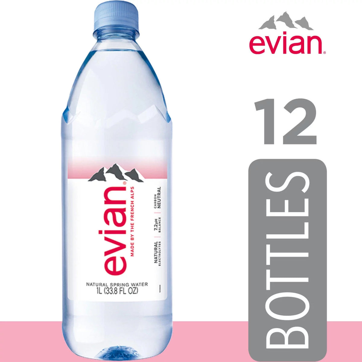 Natural Spring Water 1L 12 pk I4432