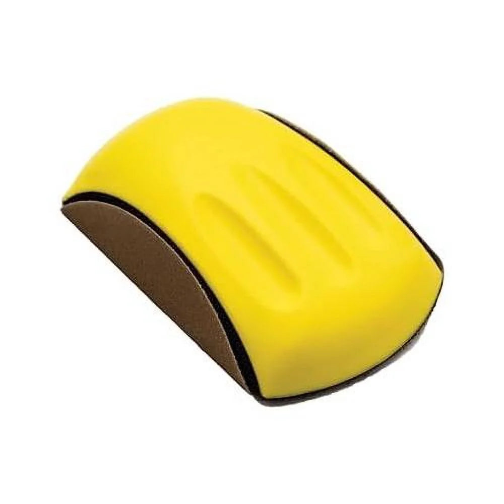 6 Inch Round & Mouse Hand Sanding Block Kit, 5 PCS L3616