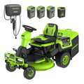 60V 30” Zero Turn Riding Lawn Mower with Batteries & Charger K33227