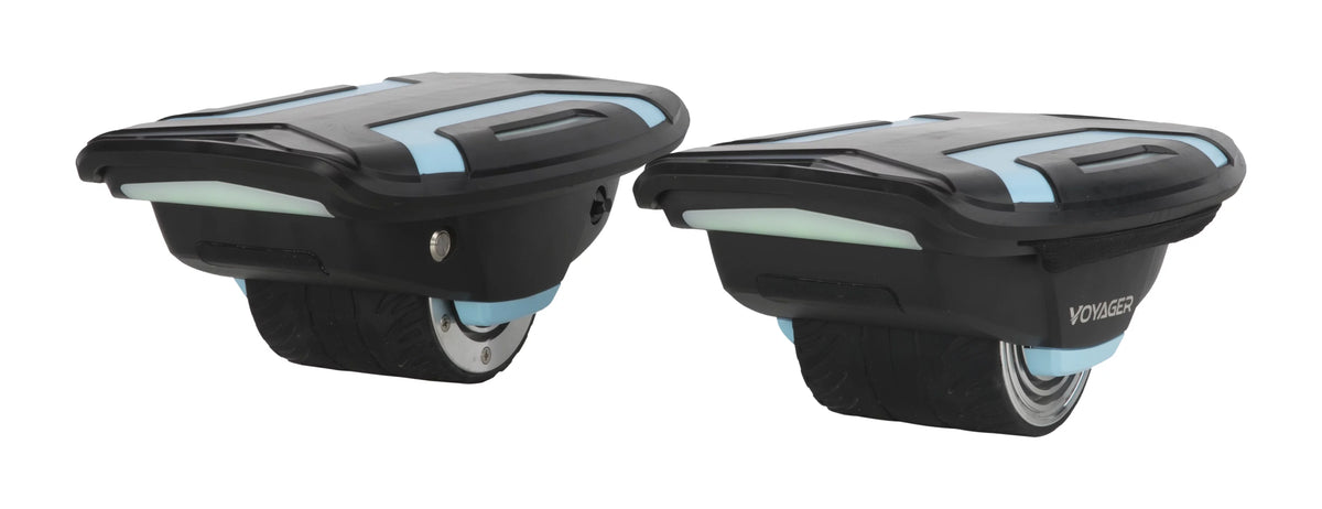 Blue Ride On Hover Skates D65269