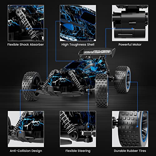 1:18 Scale RC Car with LED Lights Z225