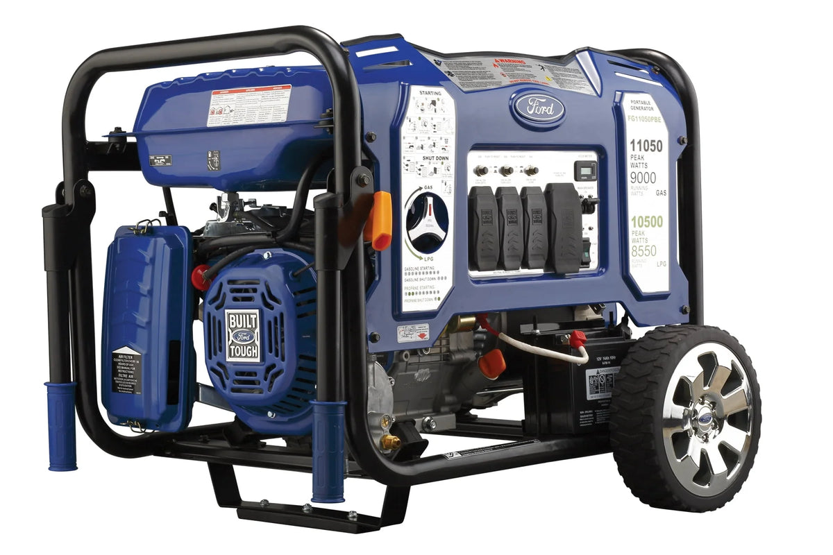 11,050-Watt Dual Fuel Portable Generator F62159