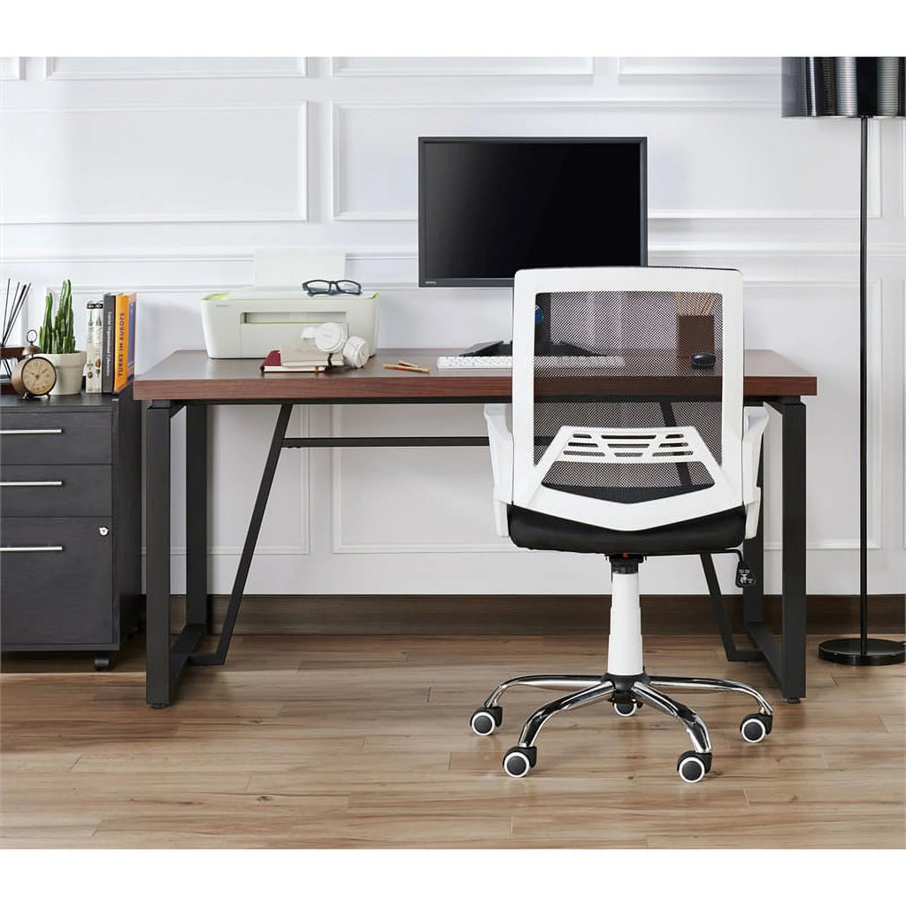 Black and White Ergonomic Office Chair B4311