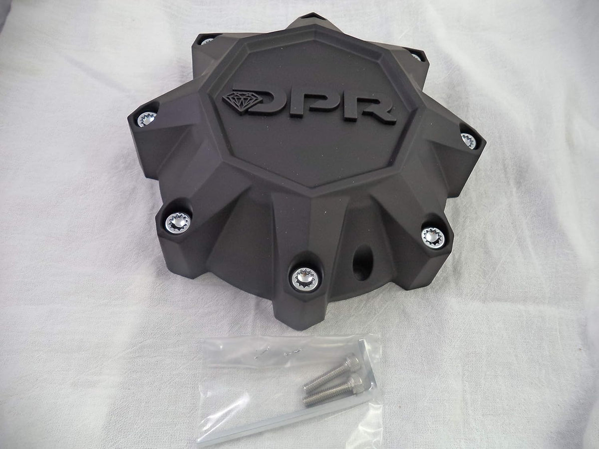 Flat Black Custom Wheel Center Cap M6190