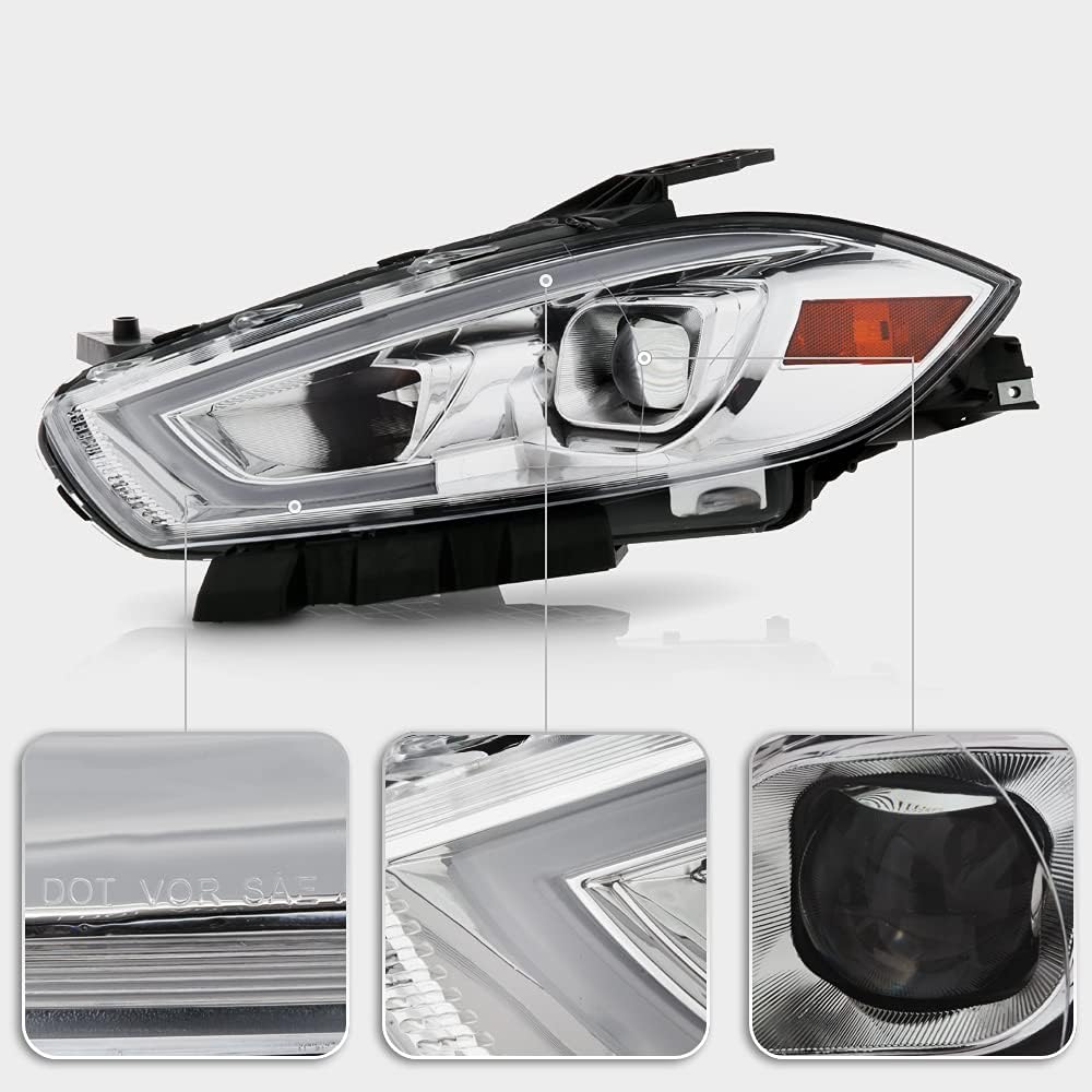 2013-2016 Dodge Dart LED Projector Headlights Left+Right U5694