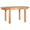 Teak Wood Coffee Table 35.4 x 19.7 x 17.7 Inches E614