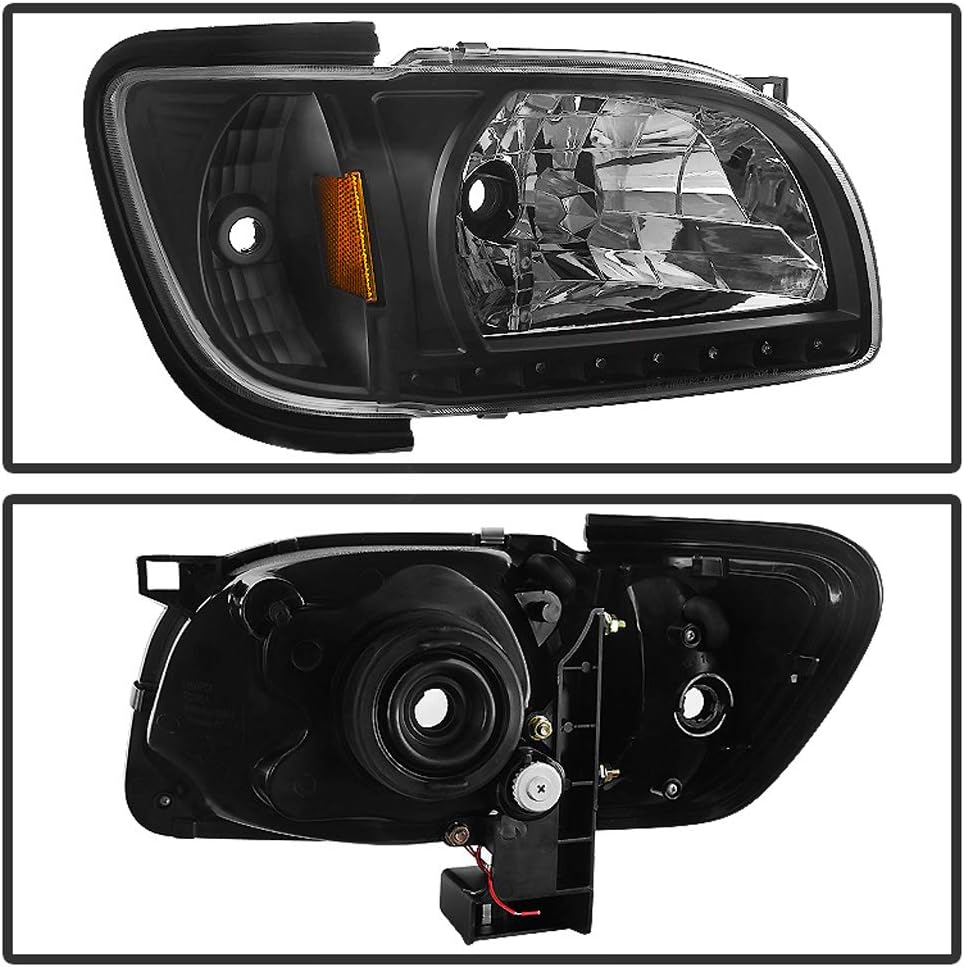 Toyota Tacoma Headlights Headlamps LED Corner Signal Driver Passenger Side F868796
