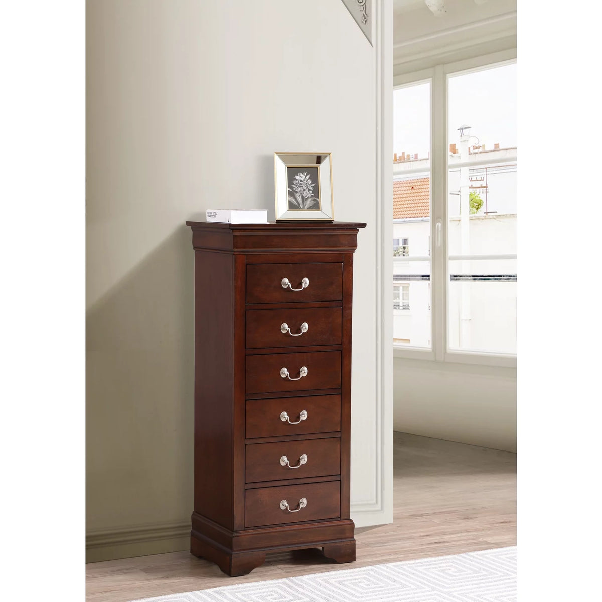 7 Drawer Cappuccino Lingerie Chest R70302
