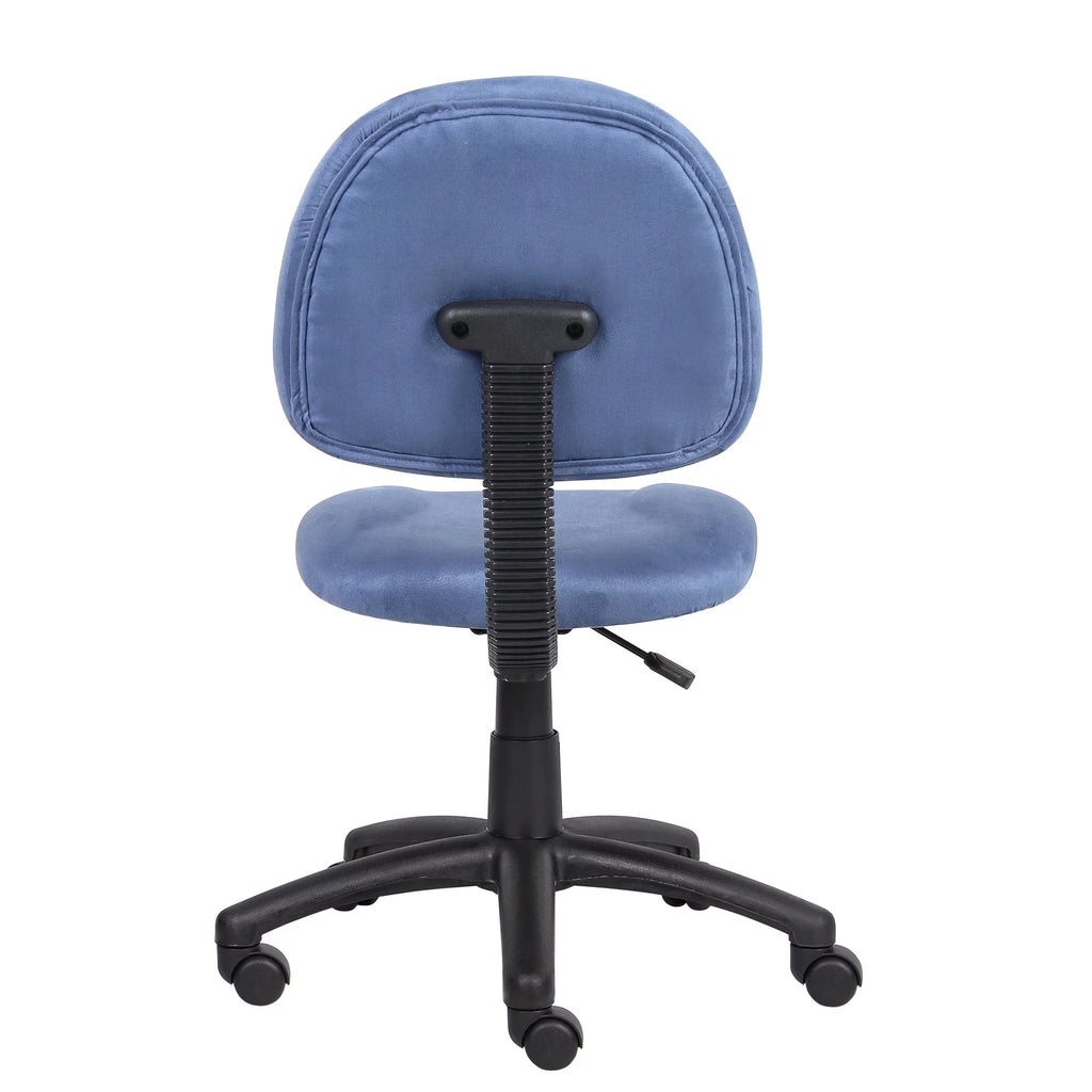 Blue Office Chair without Arms I795