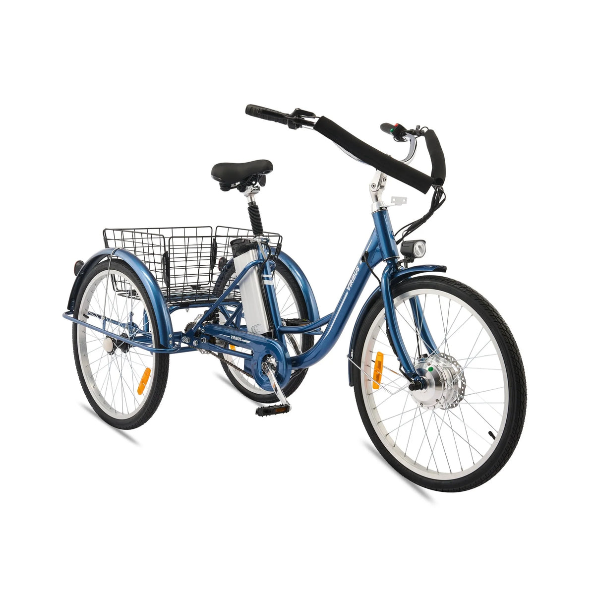 Electric Tricycle 350W with Basket 36V 10Ah Cream H16464