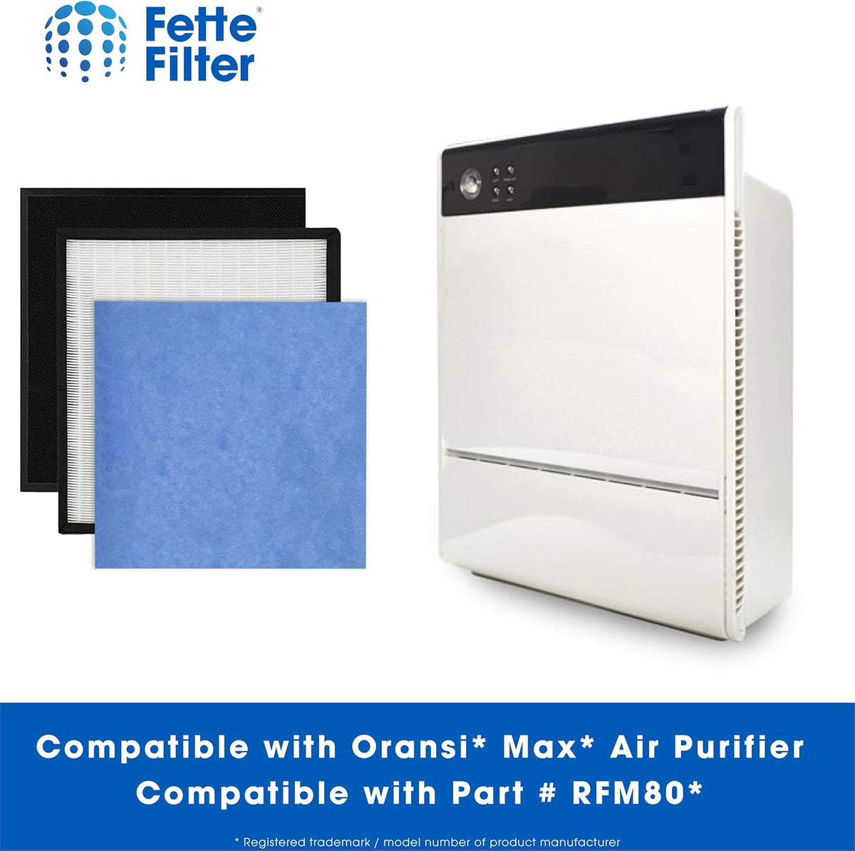 Replacement Filter Set Compatible with Oransi Max Air Purifier F3149